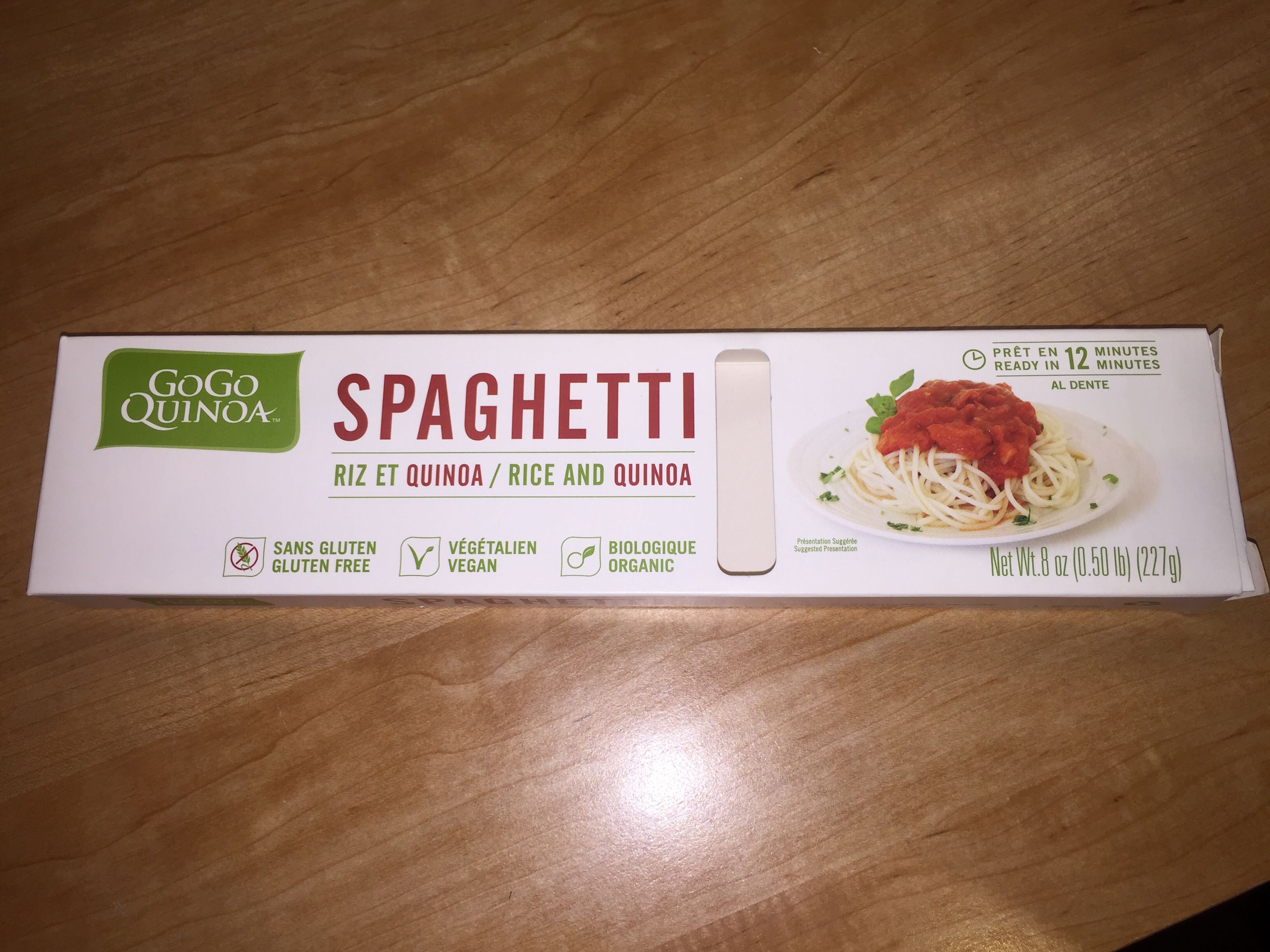 Spaghetti riz et quinoa
