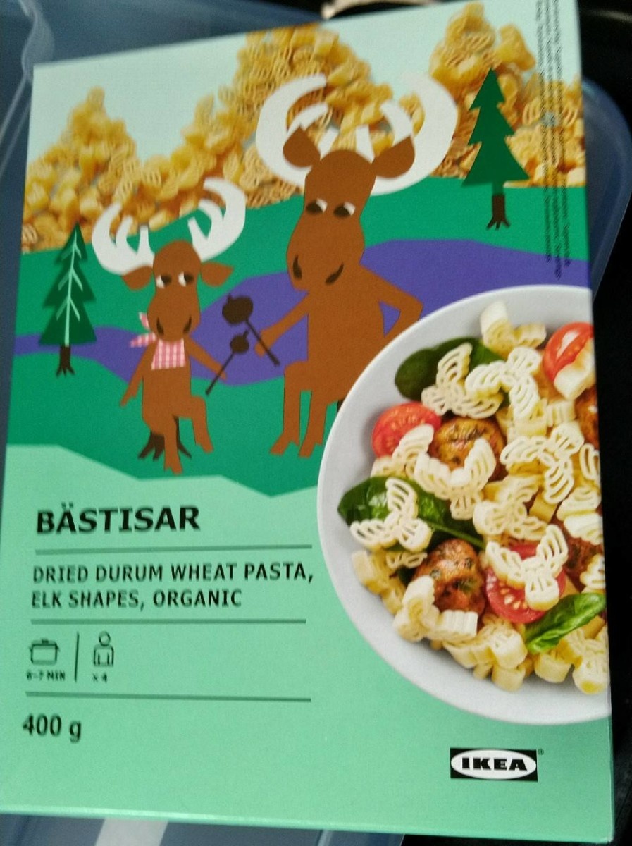 Bastisar Pasta - Pâtes alimentaire en forme d'élan
