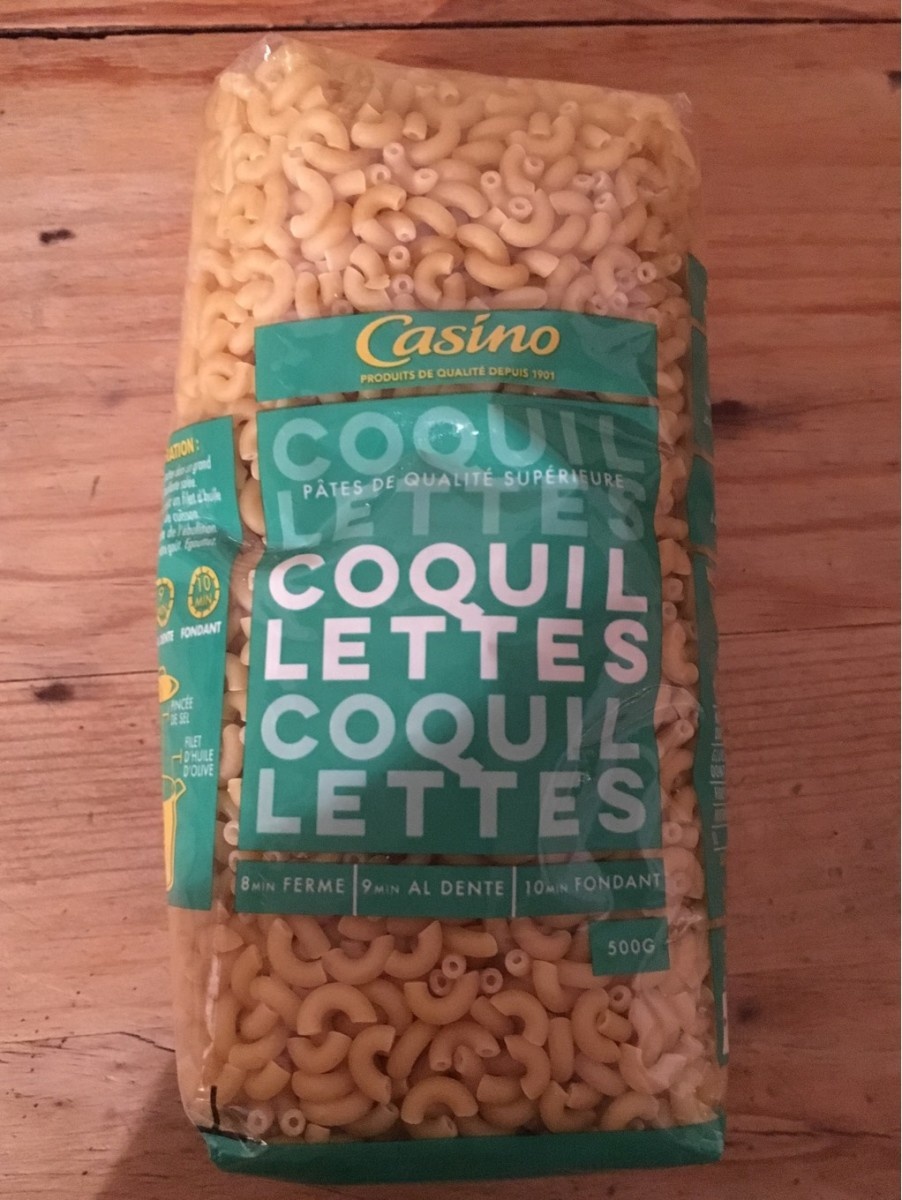 COQUILLETTES  Pâtes de qualité supérieure