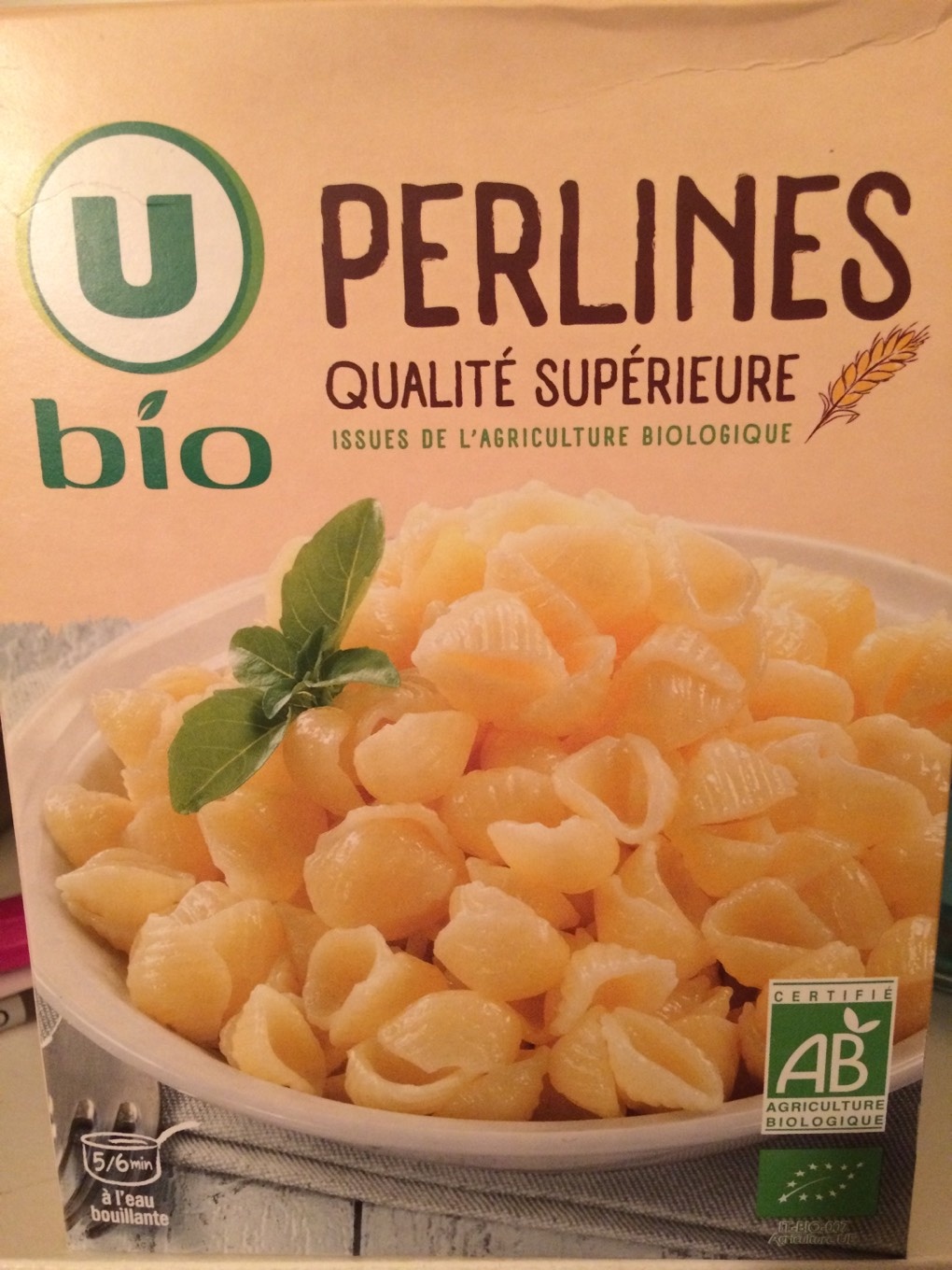 Pâtes Perline boîte de 500g