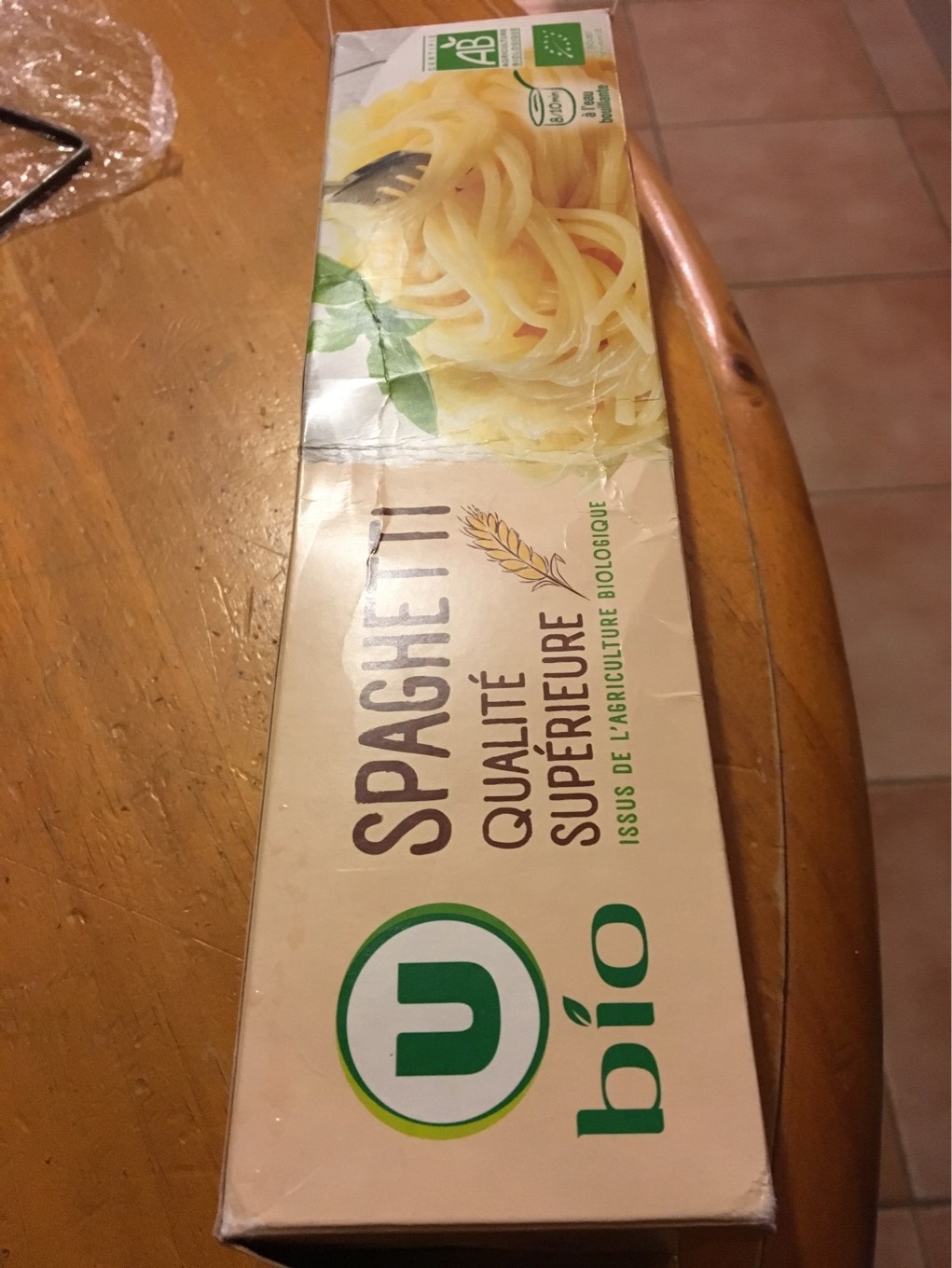 Pâtes Spaghetti boîte de 1kg