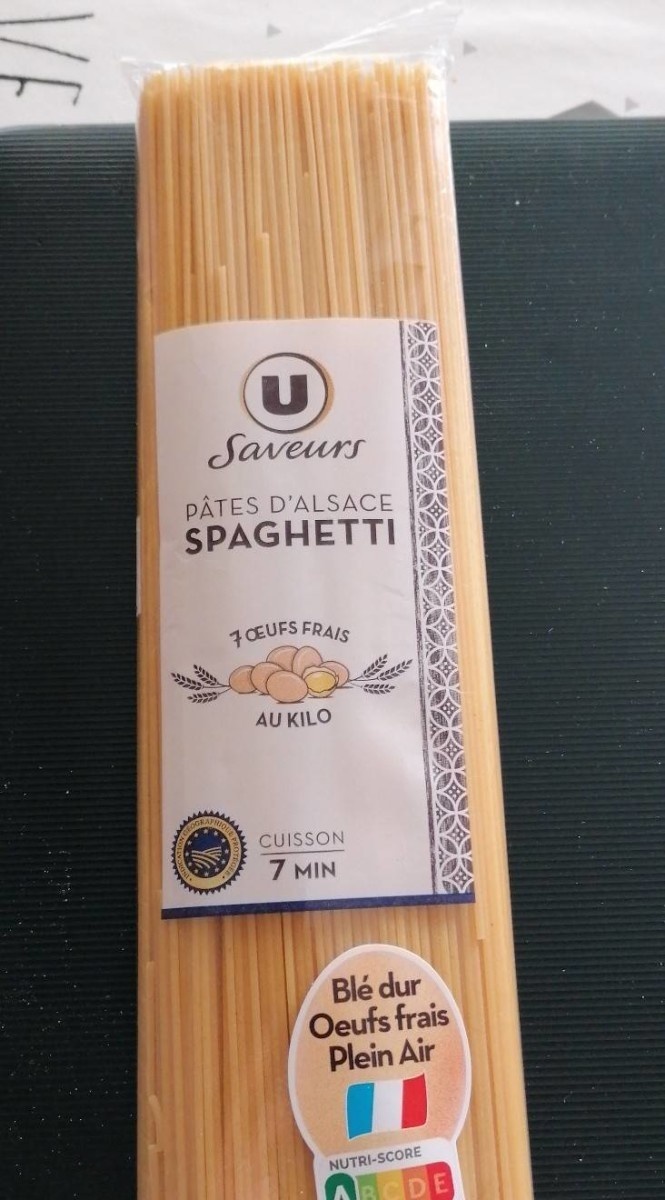 Pâtes d'Alsace spaguetti