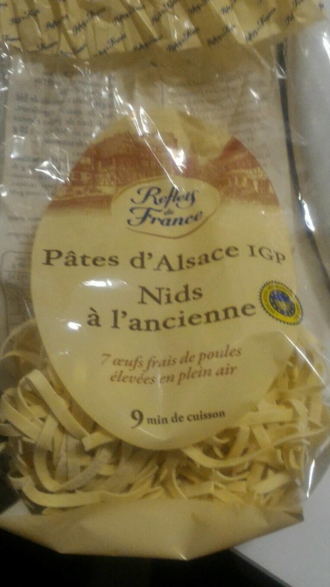 Nids à l'ancienne Pâtes d'Alsace IGP