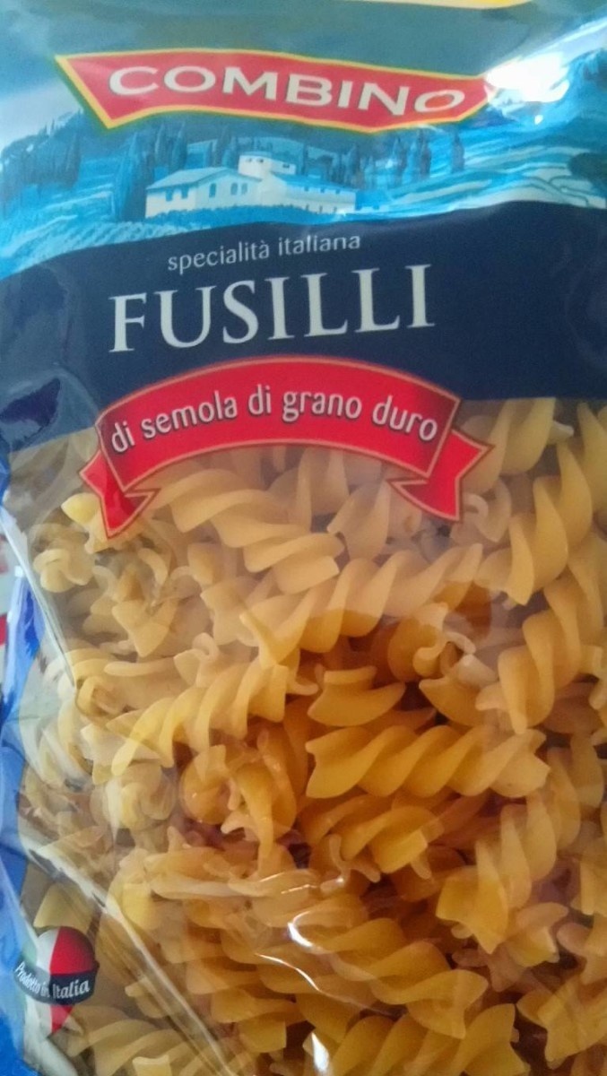 Fusili Nudeln Pasta 100% Hartweizengrieß