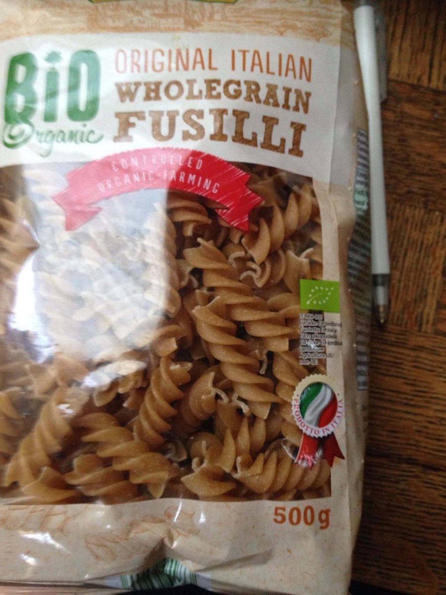 Bio Fusilli Organic volkoren/complet