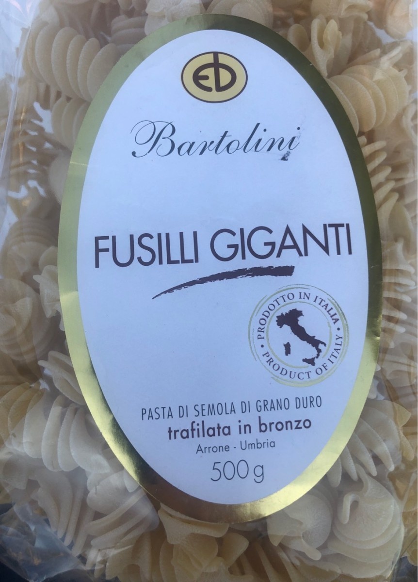 Fusilli giganti
