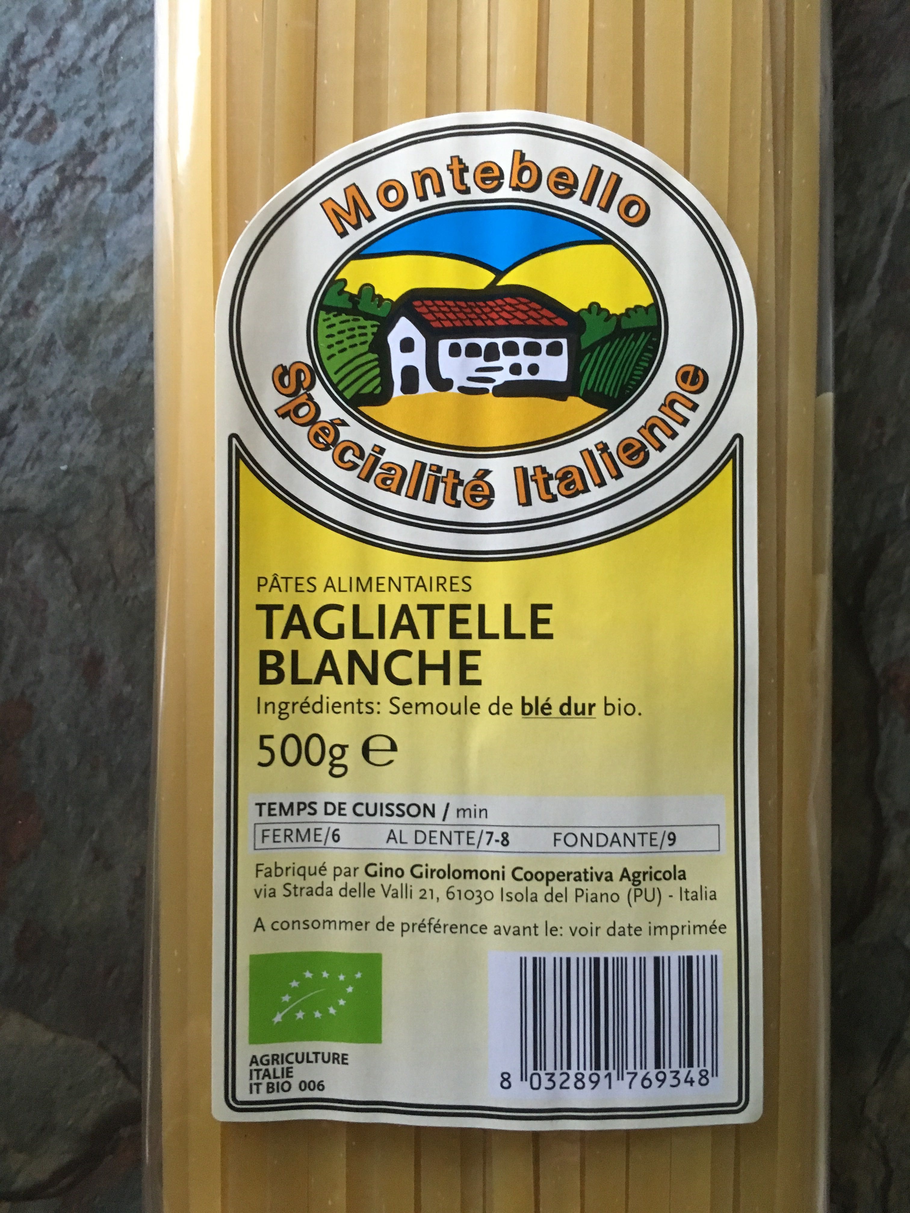 Tagliatelle blanche